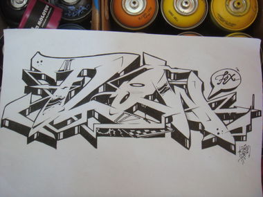 Graffiti Sketch - Photo by spen