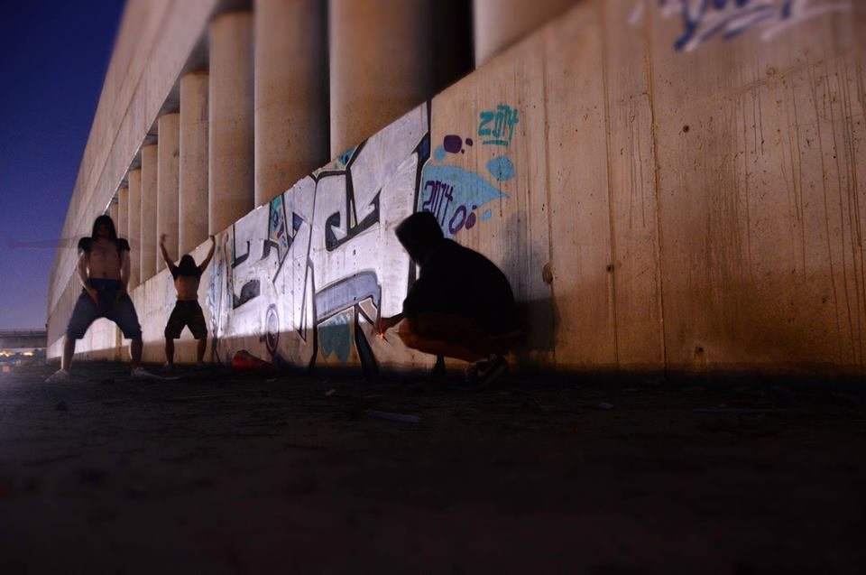 Graffiti Bombing - Photo by spen