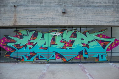 Graffiti Wall - Photo by spen