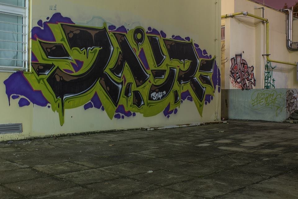 Graffiti Wall - Photo by spen (2015)