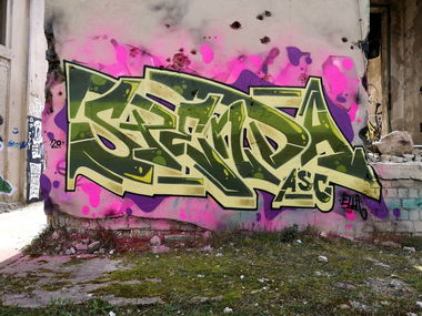 Graffiti Wall - Photo by spenda - asc, spenda, graffiti (2020)
