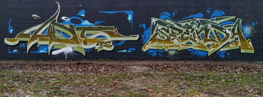 Graffiti Wall - Photo by spenda - aids, spenda, bts (2020)