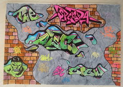 Graffiti Sketch - Photo by spenda - asc, spenda, graffiti (2020)