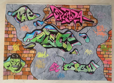 Graffiti Sketch - Photo by spenda - asc, spenda, graffiti (2020)