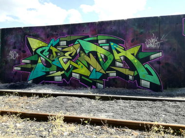 Graffiti Wall - Photo by spenda - asc, spenda, graffiti (2018)
