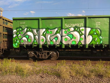 Graffiti Train - Photo by spgs222 - SPGS (2018)