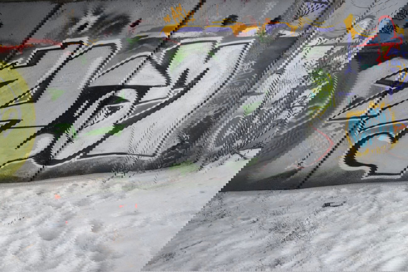 Graffiti Wall - Photo by spicer (2014)