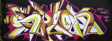 Graffiti Wall - Photo by spion - Spion, Bremen (2013)