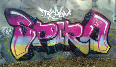 Graffiti Wall - Photo by spirol - spiro, tsc, spirit (2014)