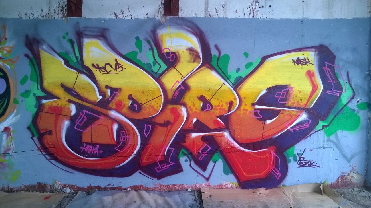 Graffiti Wall - Photo by spirol