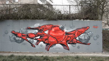 Graffiti Wall - Photo by spoare153 (2014)