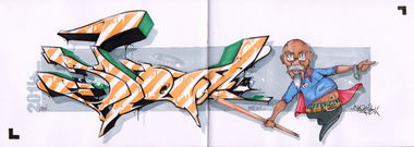 Graffiti Sketch - Photo by spoare153