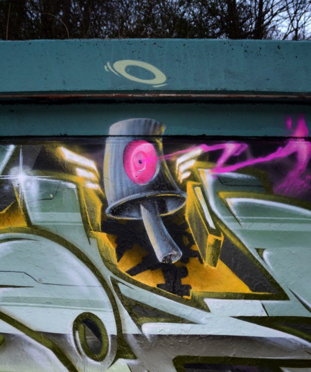 Graffiti Wall - Photo by spoare153 - spoare, 153 (2015)