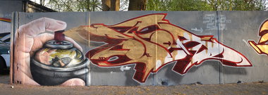 Graffiti Wall - Photo by spoare153 - goldenSpoa (2016)