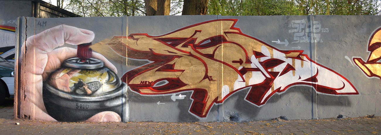 Graffiti Wall - Photo by spoare153 - goldenSpoa (2016)