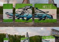 Graffiti Wall in Berlin - Photo by spoare153 (2015)