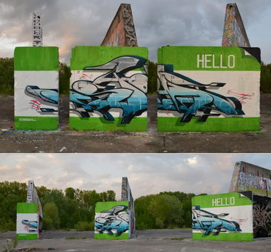 Graffiti Wall in Berlin - Photo by spoare153 (2015)