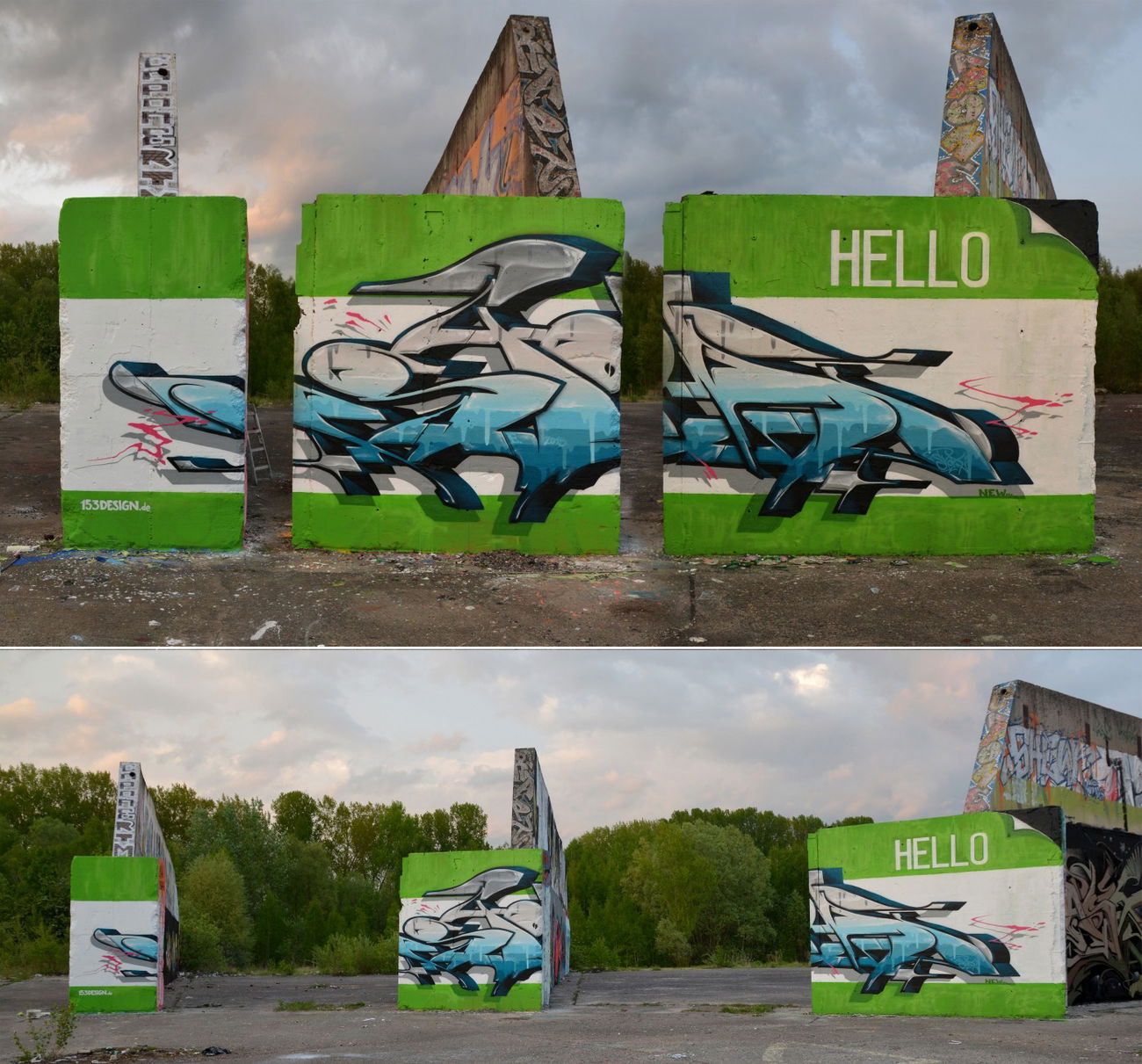 Graffiti Wall in Berlin - Photo by spoare153 (2015)