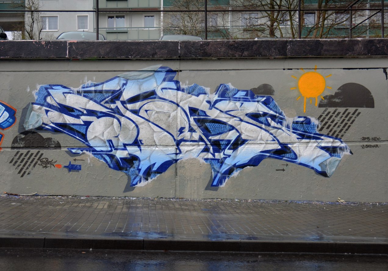 Graffiti Wall - Photo by spoare153 - spoare, spoare, 153 (2015)