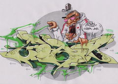 Graffiti Sketch - Photo by spoare153 - usba, spoare (2016)