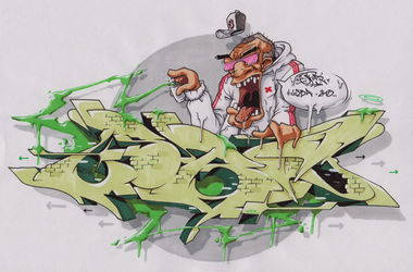 Graffiti Sketch - Photo by spoare153 - usba, spoare (2016)