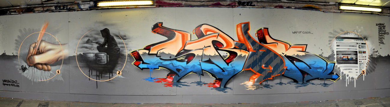 Graffiti Wall in warsaw - Photo by spoare153 - spoare, spoare153, new (2012)