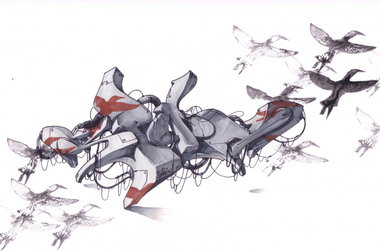 Graffiti Sketch - Photo by spoare153