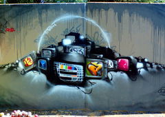 Graffiti Wall in Lüneburg - Photo by spoare153 - spoare, spoare153, new (2010)