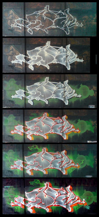 Graffiti Wall in Frankfurt (Oder) - Photo by spoare153 - spoare, spoare153, new (2011)