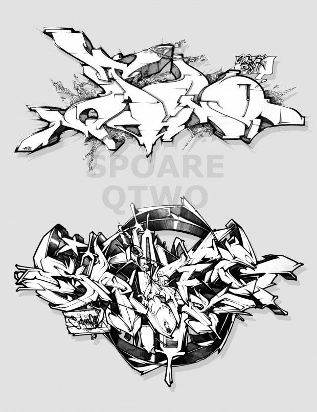 Graffiti Sketch - Photo by spoare153 - spoare, spoare153, new (2012)