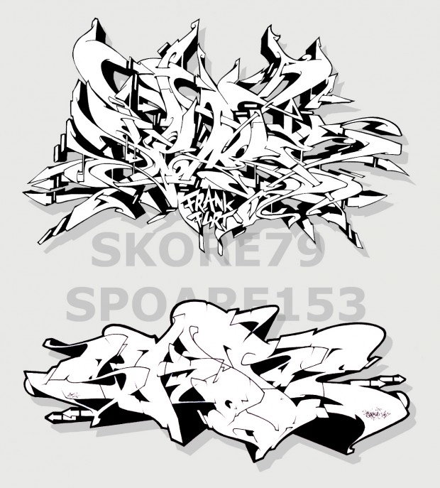Graffiti Sketch - Photo by spoare153 - spoare, spoare153, new (2012)