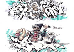 Graffiti Sketch - Photo by spoare153 - spoare, spoare153, new (2012)