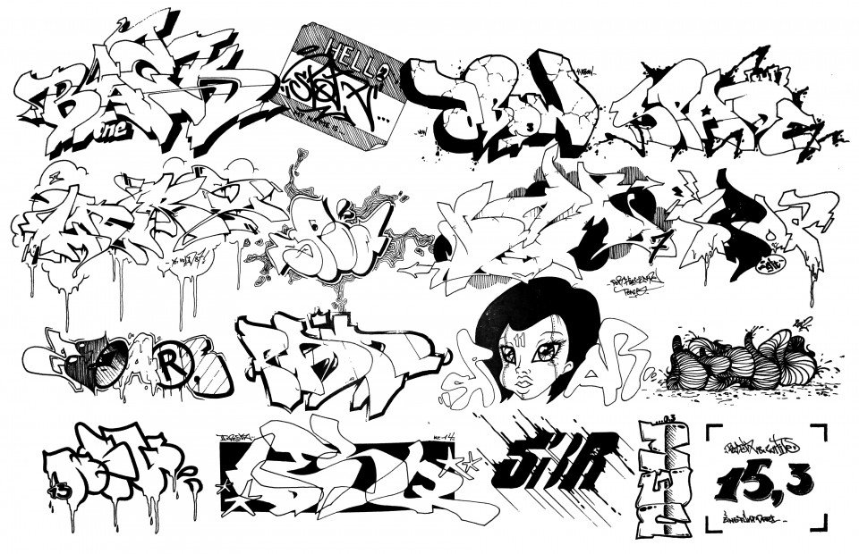 Graffiti Sketch in Ffo - Photo by spoare153 - spoare, spoare153, new (2012)