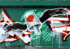 Graffiti Wall in Frankfurt (Oder) - Photo by spoare153 - spoare, spoare153, new (2012)