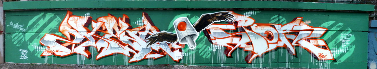Graffiti Wall in Frankfurt (Oder) - Photo by spoare153 - spoare, spoare153, new (2012)