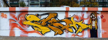 Graffiti Wall in Frankfurt (Oder) - Photo by spoare153 - spoare, spoare153, new (2012)