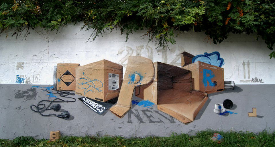 Graffiti Wall in Köln - Photo by spoare153 - spoare, spoare153, new (2012)