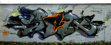 Graffiti Wall in Cottbus - Photo by spoare153 - spoare, spoare153, new (2012)