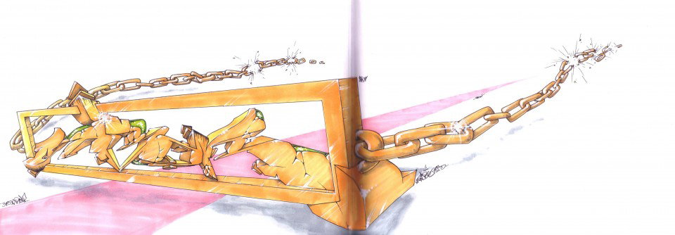 Graffiti Sketch - Photo by spoare153 - spoare, spoare153, new (2009)