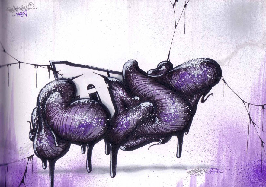 Graffiti Sketch - Photo by spoare153 - spoare, spoare153, new (2010)