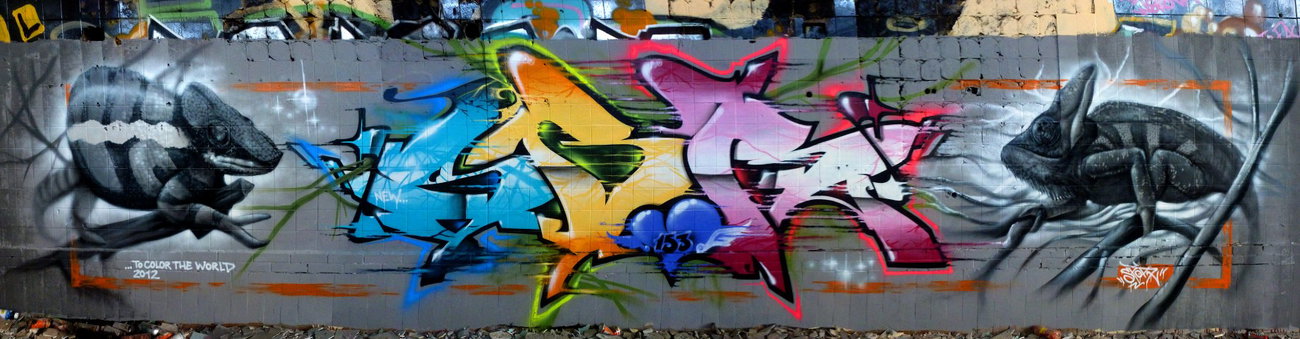 Graffiti Wall in Berlin - Photo by spoare153 - spoare, spoare153, new (2012)