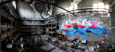 Graffiti Wall in Frankfurt (Oder) - Photo by spoare153 - spoare, spoare153, new (2012)