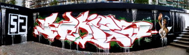 Graffiti Wall in Frankfurt (Oder) - Photo by spoare153 - spoare, spoare153, new (2012)