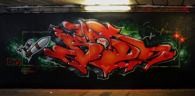 Graffiti Wall in Warsaw - Photo by spoare153 - spoare, spoare153, new (2012)