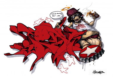 Graffiti Sketch - Photo by spoare153 - spoare, spoare153, new (2013)