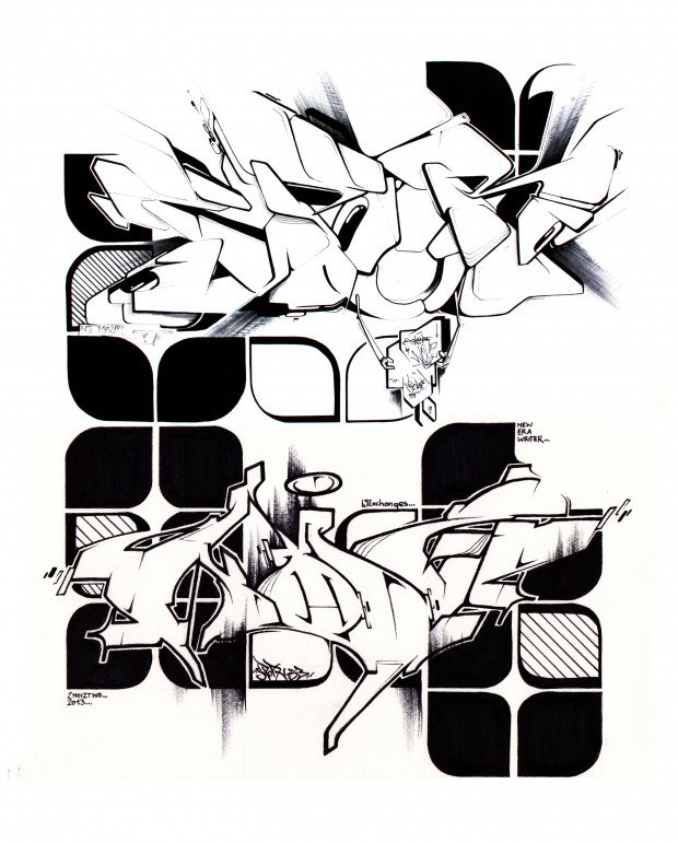 Graffiti Sketch - Photo by spoare153 - spoare, spoare153, new (2013)