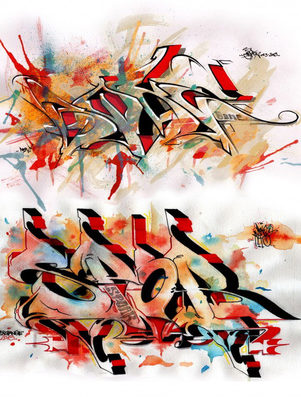 Graffiti Sketch - Photo by spoare153 - spoare, spoare153, new (2013)