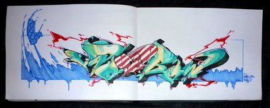 Graffiti Sketch - Photo by spoare153 - spoare, spoare153, new (2011)