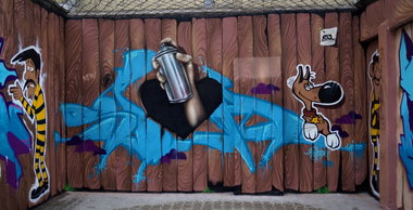 Graffiti Wall in Poznan - Photo by spoare153 - spoare, spoare153, new (2013)