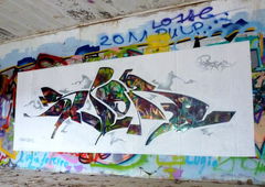 Graffiti Wall in Frankfurt (Oder) - Photo by spoare153 - spoare153, spor, new (2013)